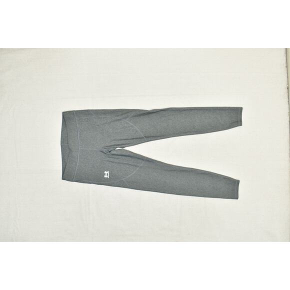 Under Armour Leggings Mens Medium Gray HeatGear Compression Pants Athletic Gym - Picture 1 of 8